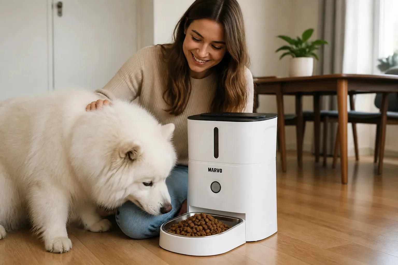Mascota con Marvo