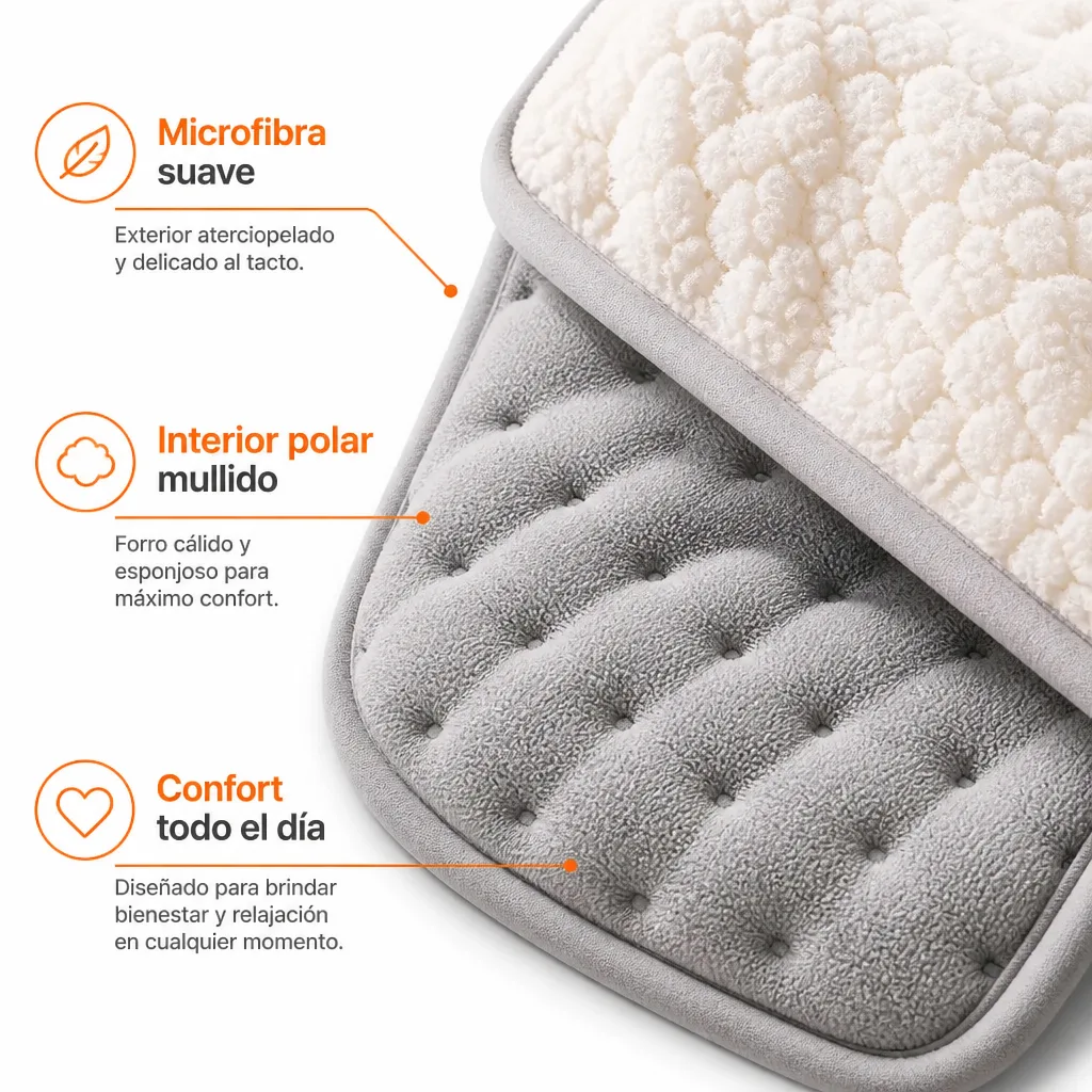 Microfibra y polar mullido