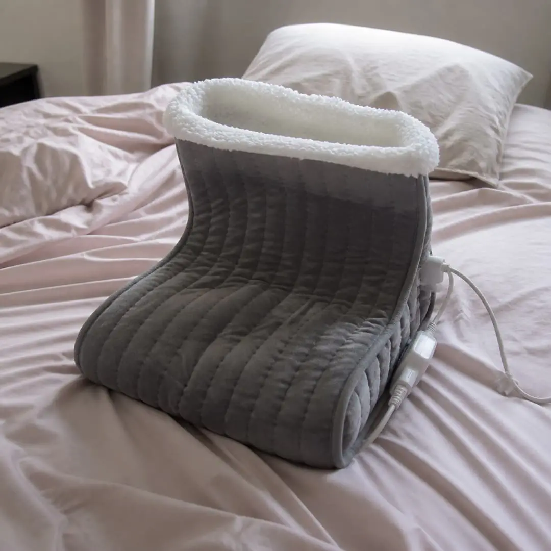 En la cama, foto de comprador